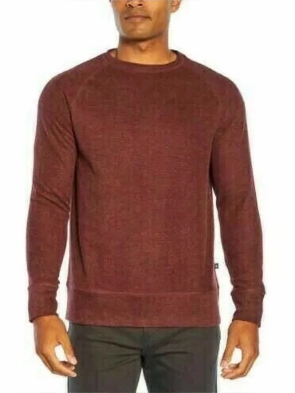 Banana Republic Men's Crewneck Lightweight Sweater Red Burgundy Size XL NWT